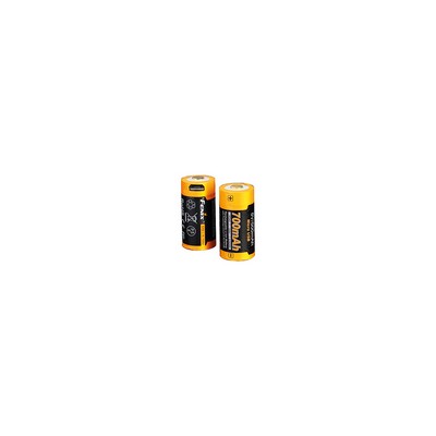 Fenix rechargeable battery 16340 - 700mah - fnxarb-l16-700u